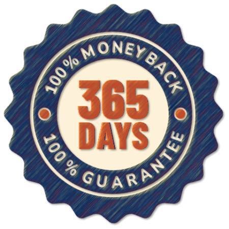 365-day satisfaction guarantee for Spartamax supplement